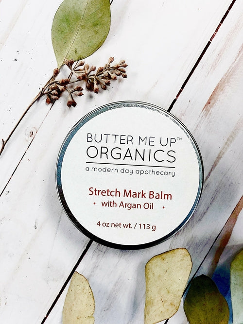 Butter Me Up Organic Stretch Mark Body Butter Argan Oil