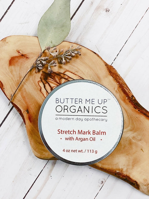 Butter Me Up Organic Stretch Mark Body Butter Argan Oil