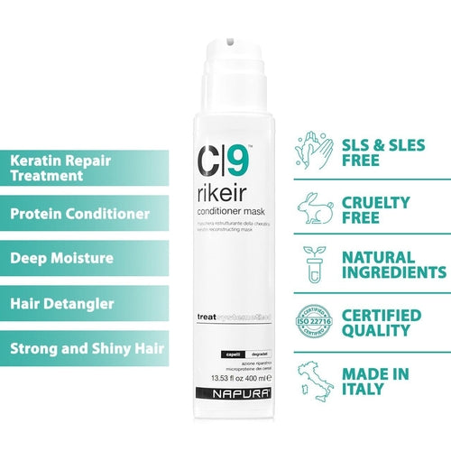 NAPURA C9 (6.76 fl oz) Professional Deep Conditioning Hair Mask