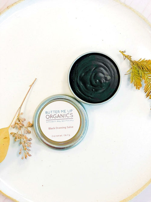 Butter Me Up Organic Black Drawing Salve