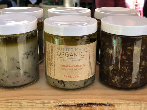 Butter Me Up Organic Sea Salt Herbal Scrub