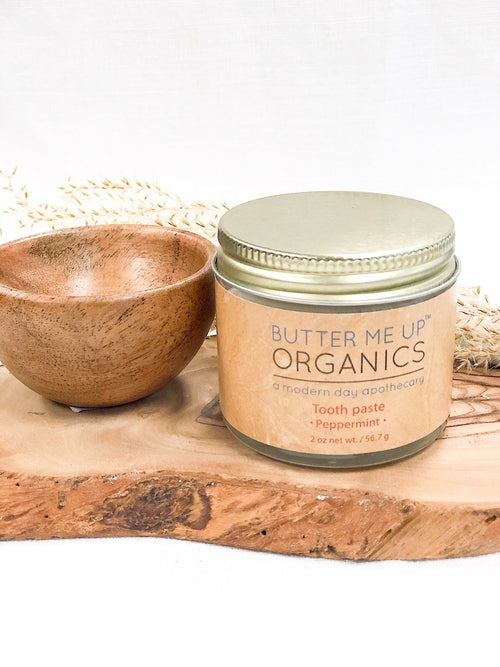 Butter Me Up Organic Whitening Toothpaste