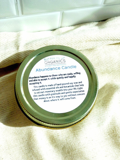 Butter Me Up Handmade Abundance Candle